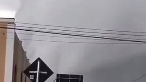 Another View of the Scary Shelf Cloud in São Paulo in Brazil