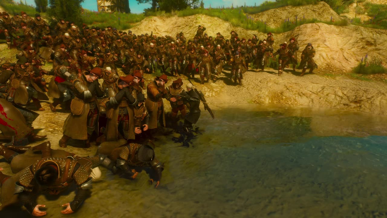 Witcher spinning attack