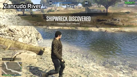 Shipwreck Location June 22, 2022