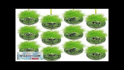 Christmas Decorations Indoor: 12pcs Cute Green Elf Christmas Tree Ornaments with Fuzzy Review