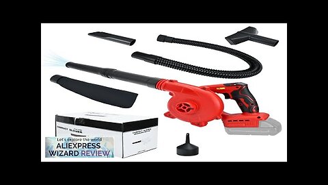 Cordless Leaf Blower Brushless Electric Air Blower 6 Speed Up to 180MPH Review