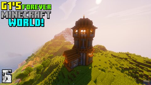 Watchtower Build In My Forever Minecraft World! (G1's Adventure #6)