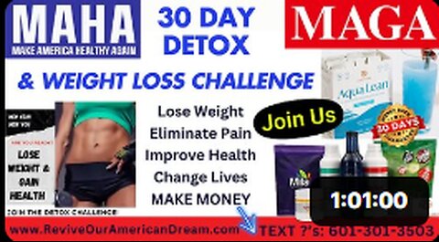 #335 MAHA 30 Day Detox & Weight Loss Challenge!