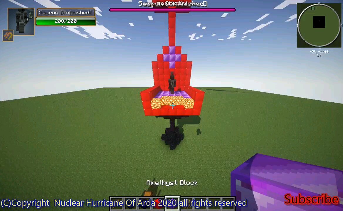 how to build saurons throne rulecraft