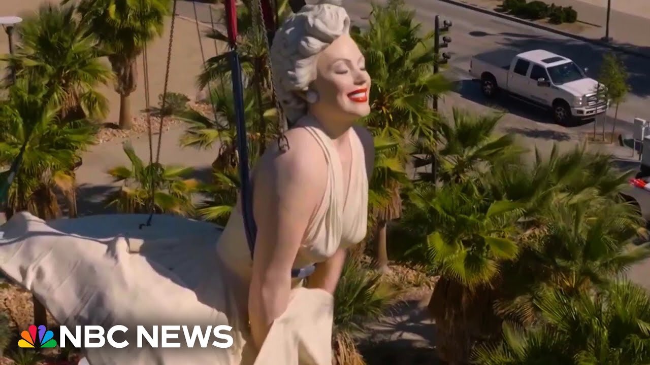 Controversial Marilyn Monroe statue gets new Palm Springs home