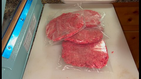 Sealing Beef Patties