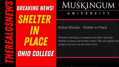 🚨 BREAKING! EMERGENCY "LOCKDOWN" IN OHIO - SHELTER IN PLACE ACTIVATED