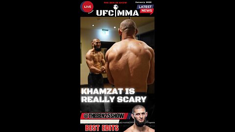 Who would wanna fight this guy? I wouldn't 👀 Khamzat Chimaev is the scariest in UFC