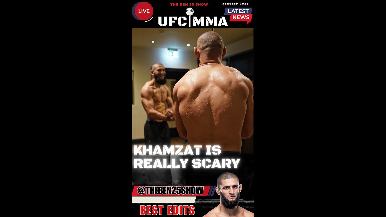 Who would wanna fight this guy? I wouldn't 👀 Khamzat Chimaev is the scariest in UFC