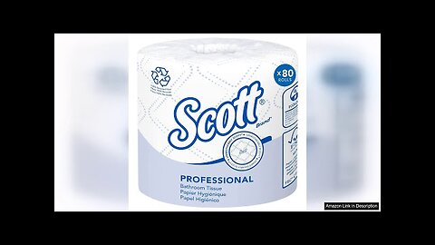 Scott Essential Recycled Toilet Paper, 2-ply, White, 473 Sheets/Roll, 80 Rolls/Case Review