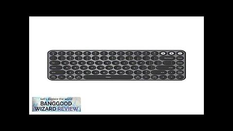 Xiaomi MIIIW 85 Keys Keyboard bluetooth USB 2.4GHz Dual-mode Wireless Keyboard Multi-system Review