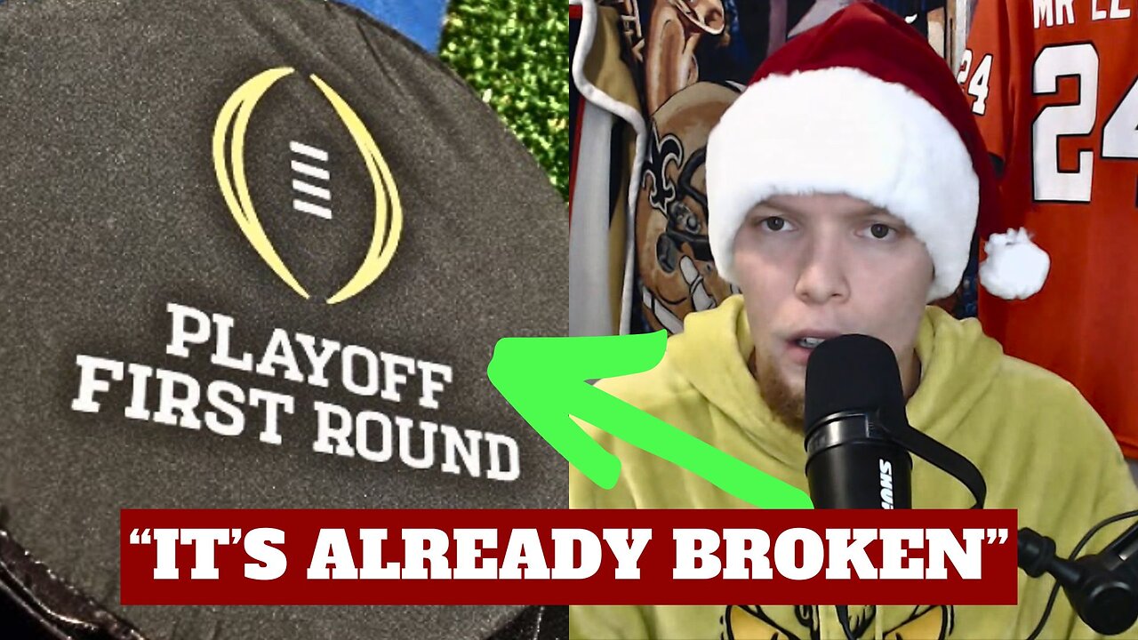 Georgia Fan REACTION To CFP First Round With 12 Teams | CFP 12 Team Format IS ALREADY BROKEN