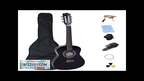 30 Inch Classical Guitar Child Guitarra 6 StringWooden Home-schooling performance Beginner Review