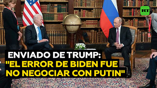 Enviado especial de Trump para Ucrania: "El mayor error de Biden ha sido no negociar con Putin"