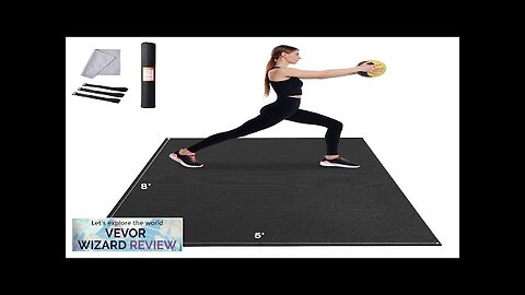 VEVOR Exercise Mat Non Slip High Density Premium Yoga Mat Exercise Yoga Review