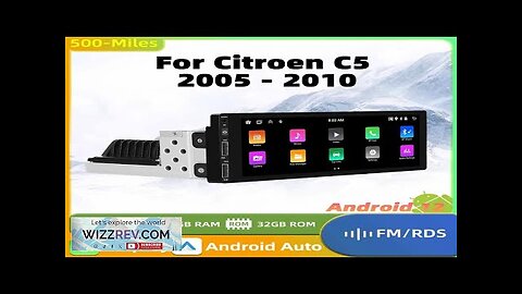 1din Android Car Multimedia for Citroen C5 2005 2010 1 Din Review