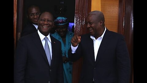 JOHN DRAMANI MAHAMA IN ABIDJAN ON MONDAY, MARCH 3, 2025, TO GREET NANA AKUFO-ADDO’S BEST FRIEND.