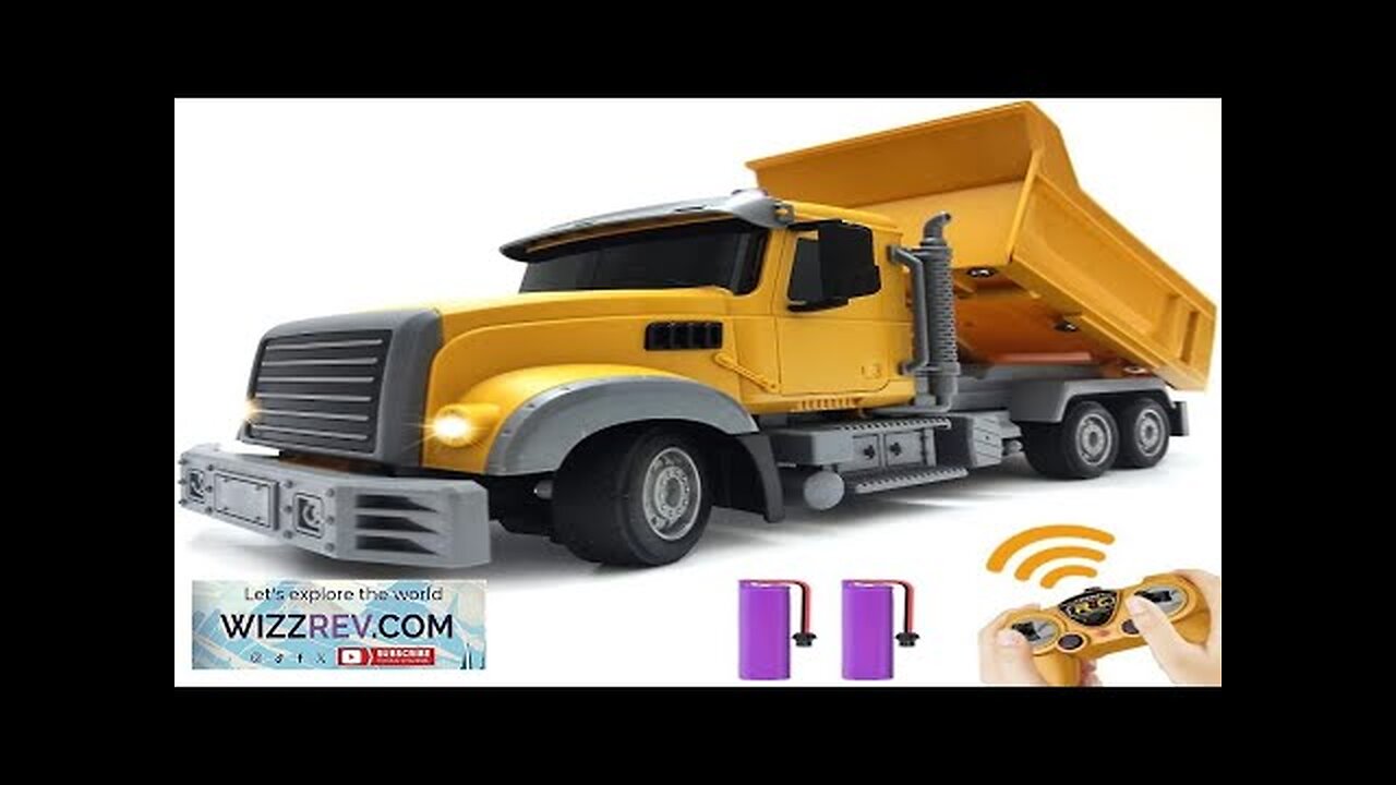 RC Dump Truck Toy for Kids 6 Channel Remote Control Dump Review