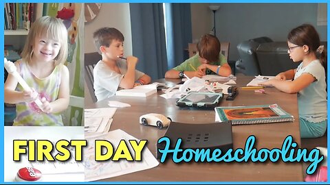 FIRST DAY BACK TO SCHOOL || HOMESCHOOL EDITION