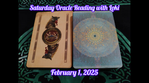 Saturday Oracle Reading with Loki: February 1, 2025