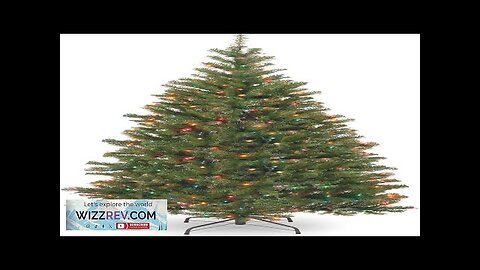 National Tree Company Pre-Lit Artificial Slim Christmas Tree Green Aspen Spruce Review