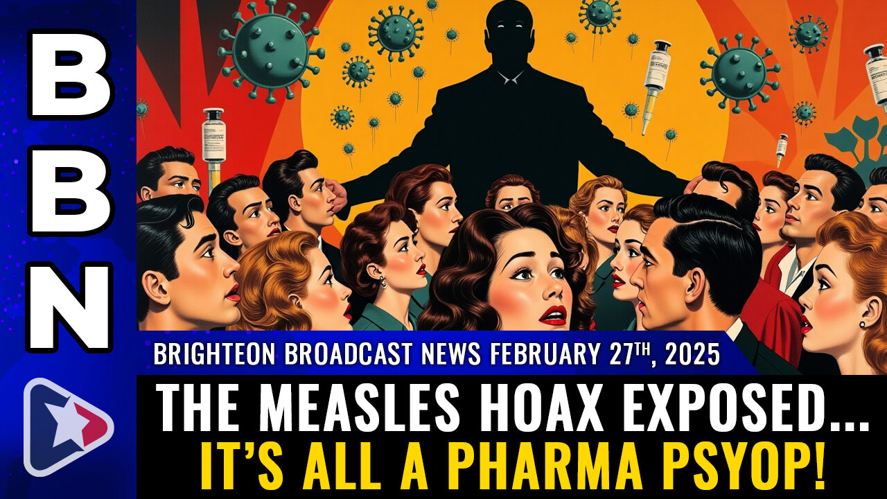 The MEASLES HOAX exposed - It's all a giant pharma con!