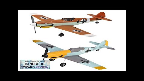 TOP RC HOBBY Mini BF109 450mm Wingspan 2.4GHz 4CH EPP 6-Axis Gyro Review