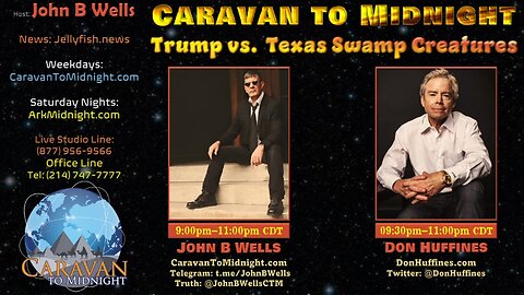 Trump vs. Texas Swamp Creatures - John B Wells LIVE