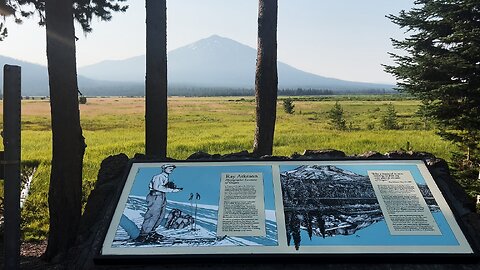 Cascade Lakes Ray Atkeson Sign & A Small Splash of Soda Creek! | Deschutes Bend Central Oregon | 4K