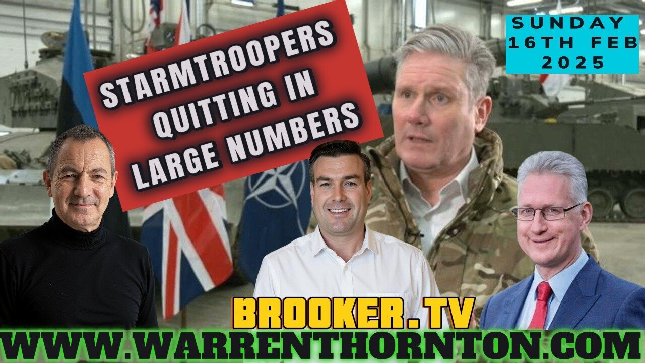 STARMTROOPERS QUITTING IN LARGE NUMBERS WITH WARREN THORNTON, PAUL BROOKER & LEMBIT OPIK