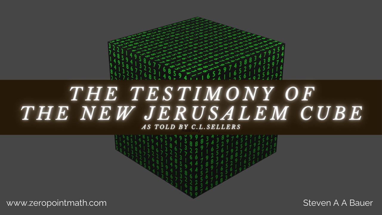 The story of the discovery of the New Jerusalem Cube