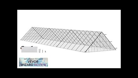 VEVOR Chicken Tunnels 118.1 x 28 x 24.2 inch (LxWxH) Chicken Tunnels Review