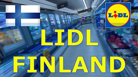 LIDL IN FINLAND #hellofromfinland