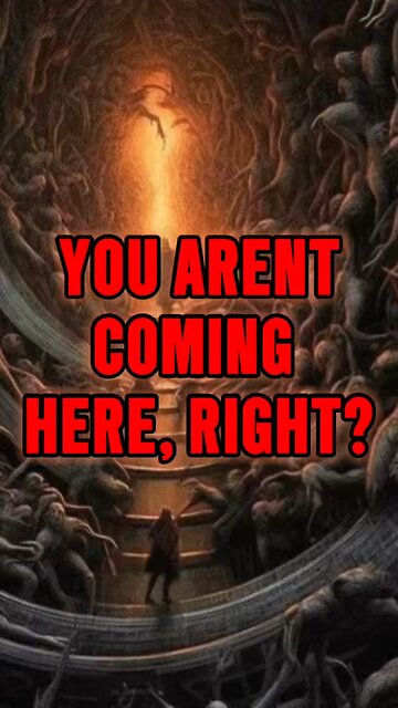 You Aren’t Coming Here, Right? 🤯 #jesus #truth #bible #repent #choice #decision #shorts
