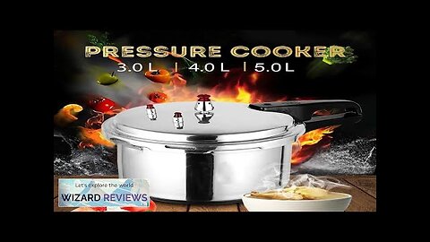 Kitchen High Pressure Cooker Cookware Soup Meat pot for Gas Stove/Induction Cooker Review