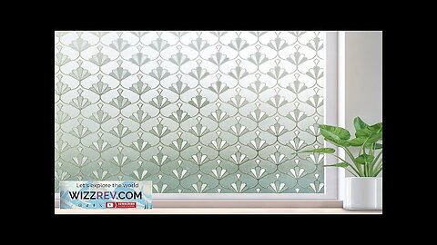 rabbitgoo Privacy Window Film Non Adhesive Frosted Glass Film Sun Blocking Window Review