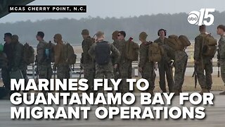 US Marines sent to Naval Station Guantanamo Bay in Cuba to close borders, to return immigrants