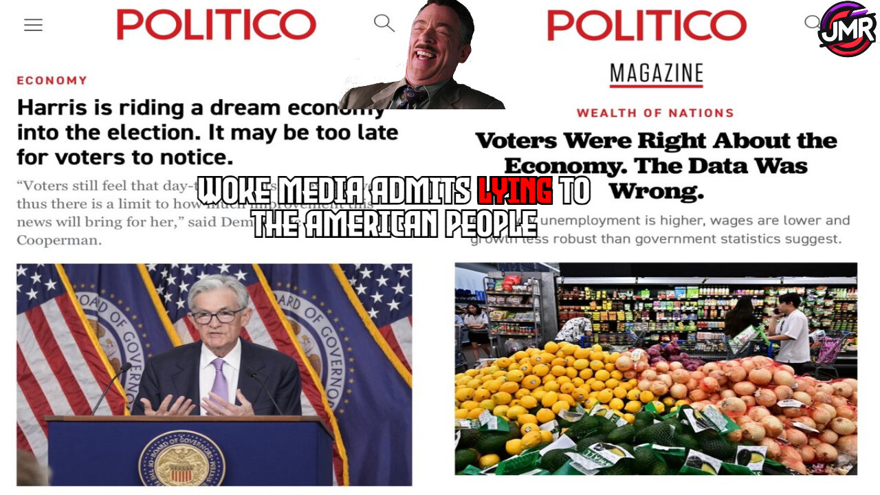 Woke Media ADMITS Democrats LIED About Economy To TRICK voters, & keep lying