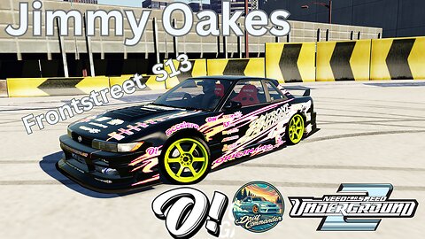 Epic Drifting in Jimmy Oakes's Frontstreet S13 | NFS Underground 2 Parkade | Assetto Corsa