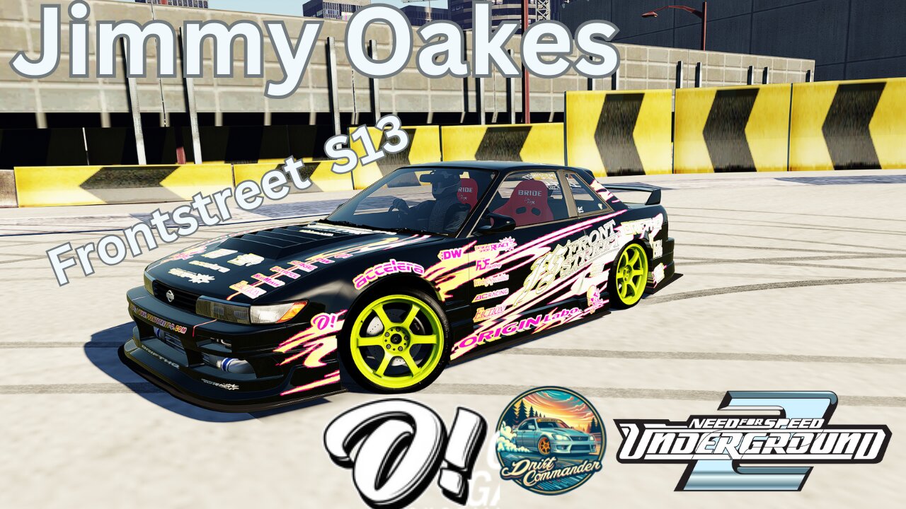Epic Drifting in Jimmy Oakes's Frontstreet S13 | NFS Underground 2 Parkade | Assetto Corsa