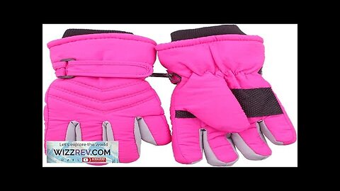 Kids Waterproof Winter Gloves Toddler Snow gloves Ski Gloves For Little Boys Review