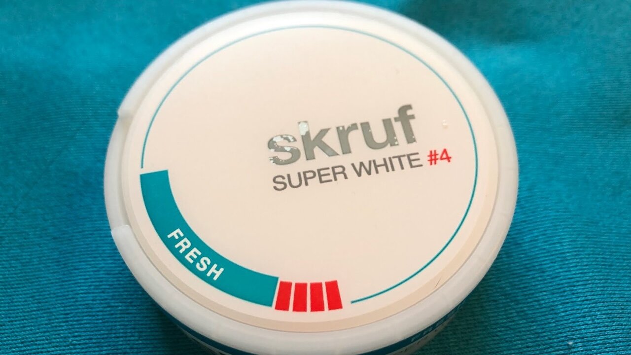 Skruf SuperWhite Fresh (S4) Nicotine Pouches Review