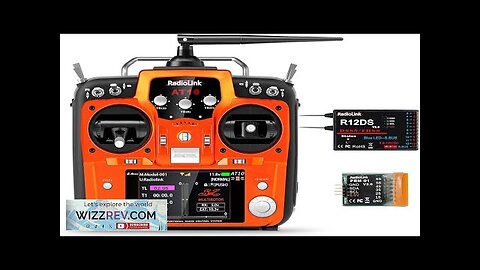 Radiolink AT10II 12 Channels RC Transmitter and Receiver R12DS 2.4GHz Radio Remote Review