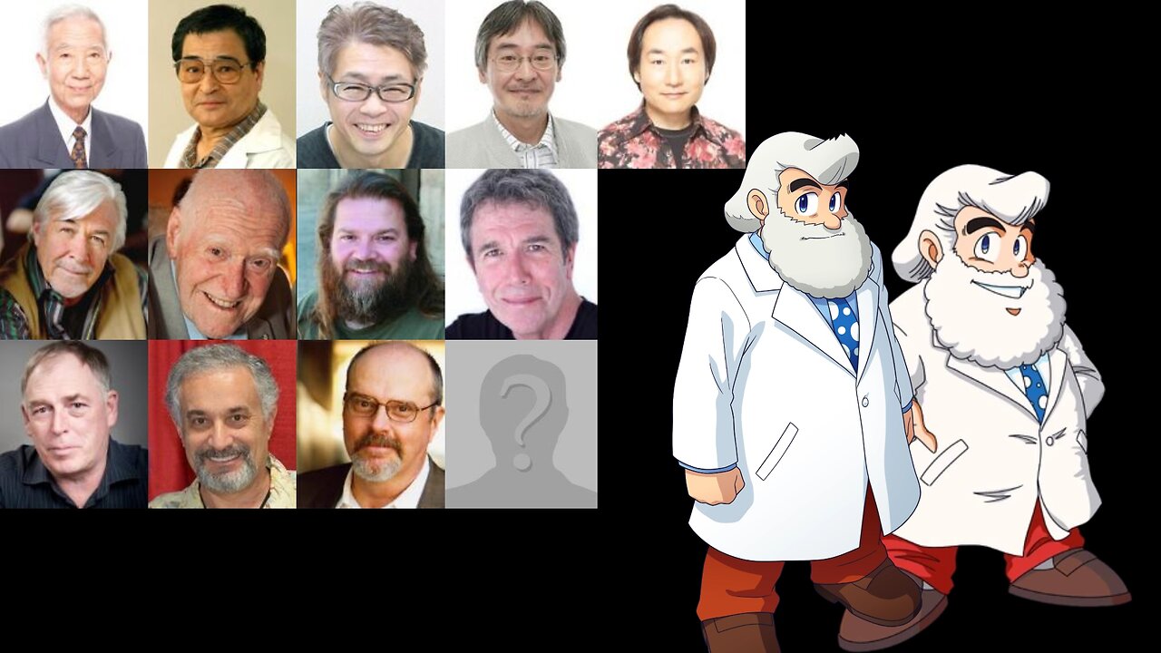 Video Game Voice Comparison- Dr. Light (Mega Man)