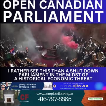 Open up the House of Common and Call for a motion of non-Confidence vote NOW!