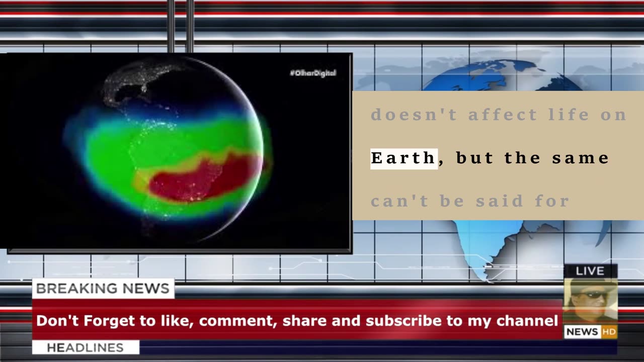 NASA Is Watching a Vast, Growing Anomaly in Earth's Magnetic Field