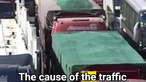 The longest traffic jam in history!