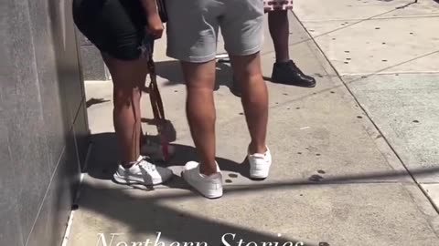 Illegal immigrant hits tyrones car - starts to cry cause she has no documents