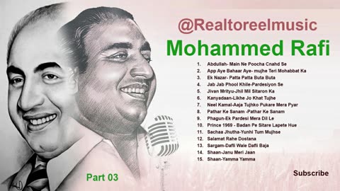 Immerse Yourself in the Golden Voice of Mohammed Rafi: A Timeless Classics Collection!