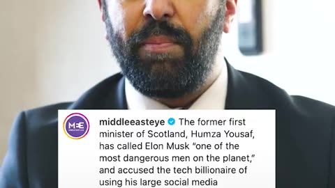 Scottish Politician Calls Elon Musk "One Of The Most Dangerous Men"